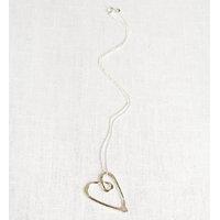 La Jewellery Recycled Silver Love Necklace