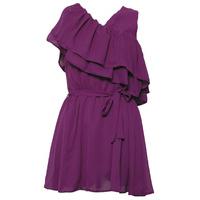 Layered Frill One Shoulder Dress