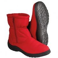 ladies red winter boots size 5