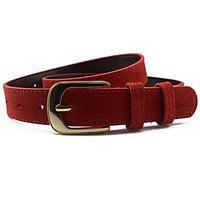 Lady Fashion Belts Leather Material Waistband Metal Belt Buckle