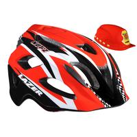 lazer sport nutz kids helmet with free crazy nutshell red