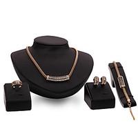 Latest Ladies Fashion Euramerican Exaggeration Jewelry Set / Necklace / Ring / Earrings / Bracelet