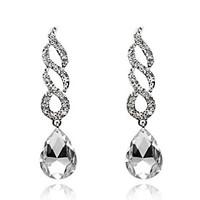 Lady\'s Gem Zircon Drop Earrings Fine Jewelry for Lady Party