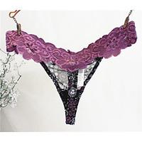 Lace G-strings Thongs Panties G-string Underwear, Nylon Polyester