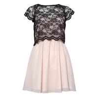 Lace Top Skater Dress