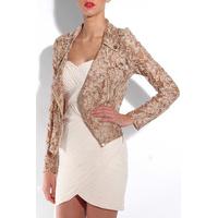 Lace Biker Jacket