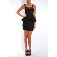 Lace Peplum Dress