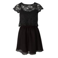 Lace Top Skater Dress