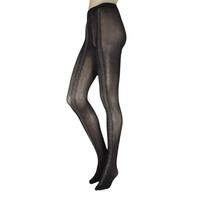 Ladies 1 Pair Oroblu Eloise Sparkle Seam Opaque Tights