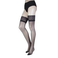 ladies 1 pair oroblu secret 15 denier lace top stockings