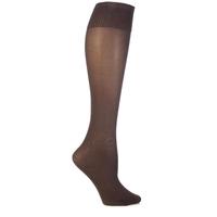 ladies 1 pair trasparenze laura microfibre knee highs