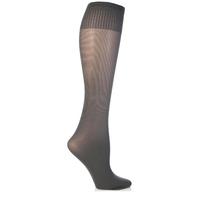 Ladies 1 Pair Trasparenze Laura Microfibre Knee Highs