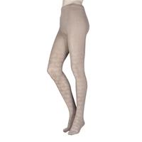 Ladies 1 Pair Elle Winter Soft Heart Patterned Tights