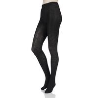 Ladies 1 Pair Elle Diamond Tile Patterned Tights