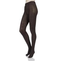 Ladies 1 Pair Elle Diamond Tile Patterned Tights