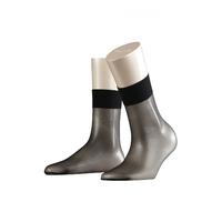 Ladies 1 Pair Falke Shelina 12 Denier Ultra Transparent Ankle Highs With Shimmer And Sensitive Top