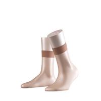 Ladies 1 Pair Falke Shelina 12 Denier Ultra Transparent Ankle Highs With Shimmer And Sensitive Top