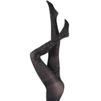 ladies 1 pair jonathan aston carnival floral shine tights