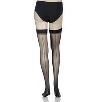 Ladies 1 Pair Jonathan Aston Lycra Seam & Heel Hold Ups