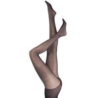 ladies 1 pair pretty polly naturals 8 denier sandal toe tights