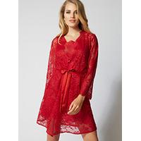 Latisha lace robe