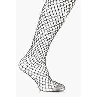 Large Scale Fishnet Tights - black