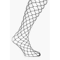 Large Scale Fishnet Tights - black