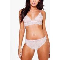 Lace Thong - cream