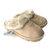 Ladies Slippers Libby, Light Brown Slippers Libby Light Brown