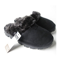 Ladies Slippers Libby, Black Slippers Libby Black