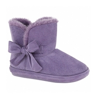 Ladies Slippers Nicolette, Purple Slippers Nicolette Purple