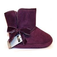 Ladies Slippers Truffle, Purple Slippers Truffle Purple