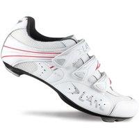 Lake CX160 Road Cycling Shoe - White / Silver / EU43