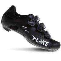 Lake CX160 Road Cycling Shoe - Black / Silver / EU37