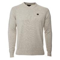 Lamborghini Mens Oatmeal Knitwear Sweatshirt