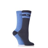 Ladies 2 Pair Pringle Lucy Leisure Socks