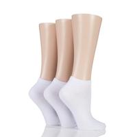 Ladies 3 Pair Charnos Cotton Trainer Socks