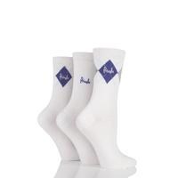 ladies 3 pair pringle rachael single argyle socks