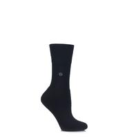 ladies 1 pair gentle grip plain cushioned socks