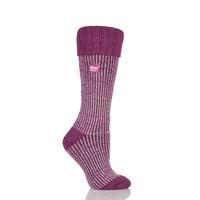 Ladies 1 Pair SockShop Heat Holders 2.3 TOG Thermal Boot Socks