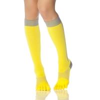 ladies 1 pair toesox compression full toe knee high socks