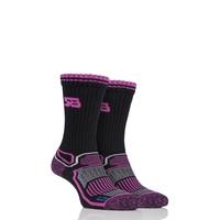 Ladies 2 Pair Storm Bloc with BlueGuard Aerobic Socks