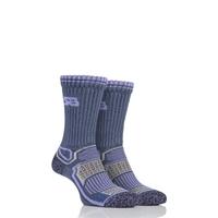 Ladies 2 Pair Storm Bloc with BlueGuard Aerobic Socks