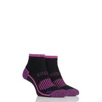 Ladies 2 Pair Storm Bloc with BlueGuard Ankle High Hiking Socks