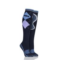 Ladies 1 Pair Storm Bloc with BlueGuard Equestrian Long Cotton Socks