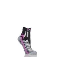 Ladies 1 Pair X-Socks Run Speed Two Running Socks