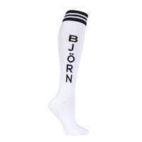 Ladies 1 Pair Bjorn Borg Cotton Knee High Sports Sock with BORG Logos
