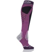 Ladies 1 Pair Bridgedale Alpine Tour MerinoFusion Midweight Ski Socks