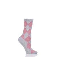 ladies 1 pair burlington ladywell diamond socks