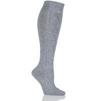 Ladies 1 Pair Calvin Klein Chunky Cable Holiday Socks